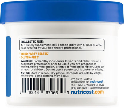Nutricost TUDCA Powder (Tauroursodeoxycholic Acid) – 25 Grammes, Gluten-free, Non-GMO