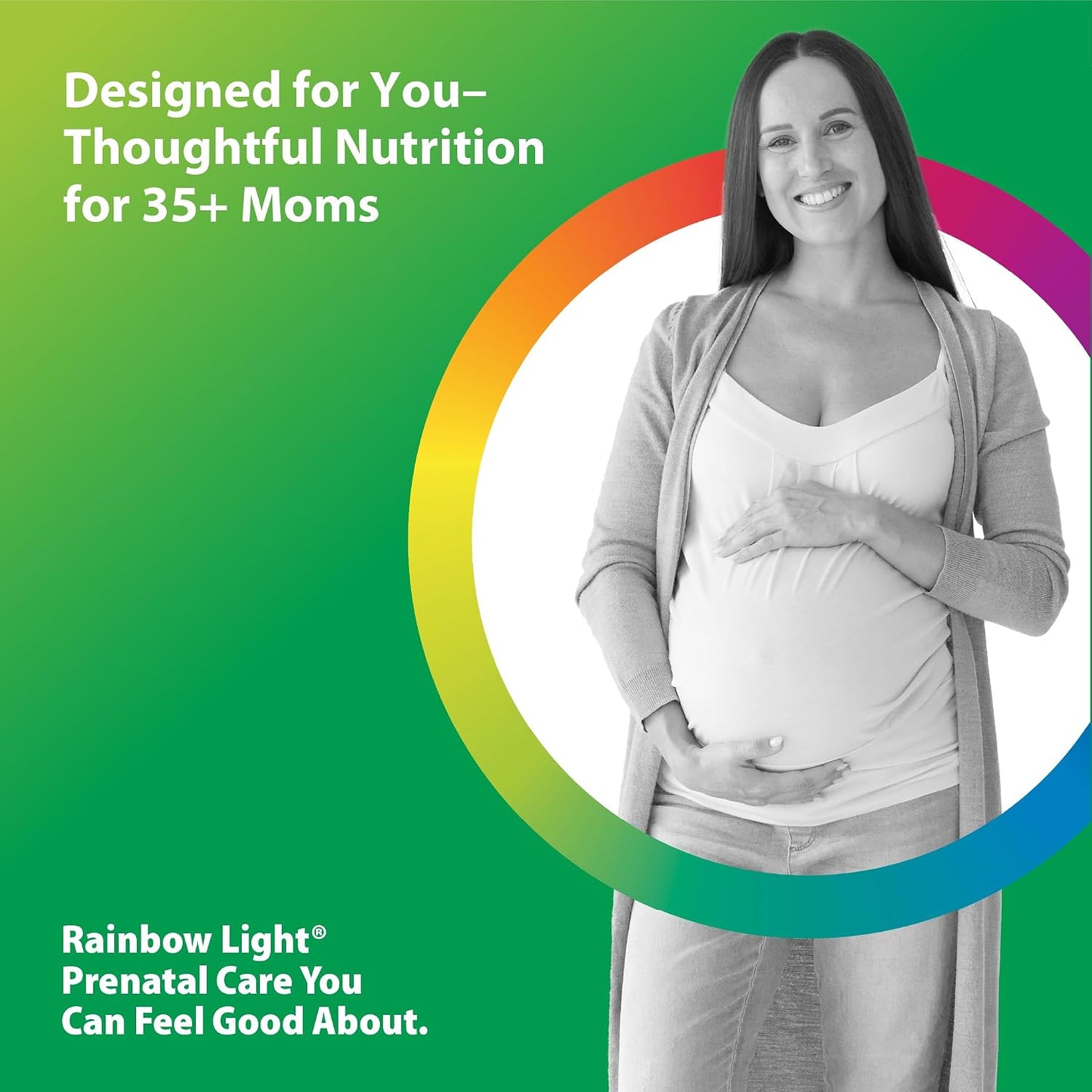 Rainbow Light 35+ Mum & Baby + Multivitamin – Antenatal and Postnatal Nutrition with Real Food Nutrients, 60 Tablets - görsel 3