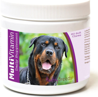 Healthy Breeds Rottweiler Multivitamin Soft Chews - 60 Chews