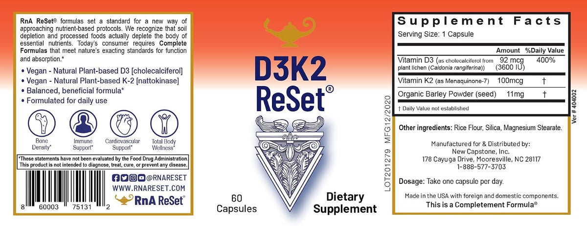 RnA ReSet Total Body Wellness Bundle – Liquid Magnesium, Zinc, Silver, Copper, D3K2 & Whole C, Daily Mineral & Immune Support (5 Formulae) - görsel 4