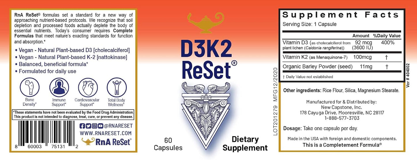 RnA ReSet - The Longevity Bundle - ReMag Magnesium, Vitamin C, Vitamin D, ReAline Vitamin B Complex - görsel 5