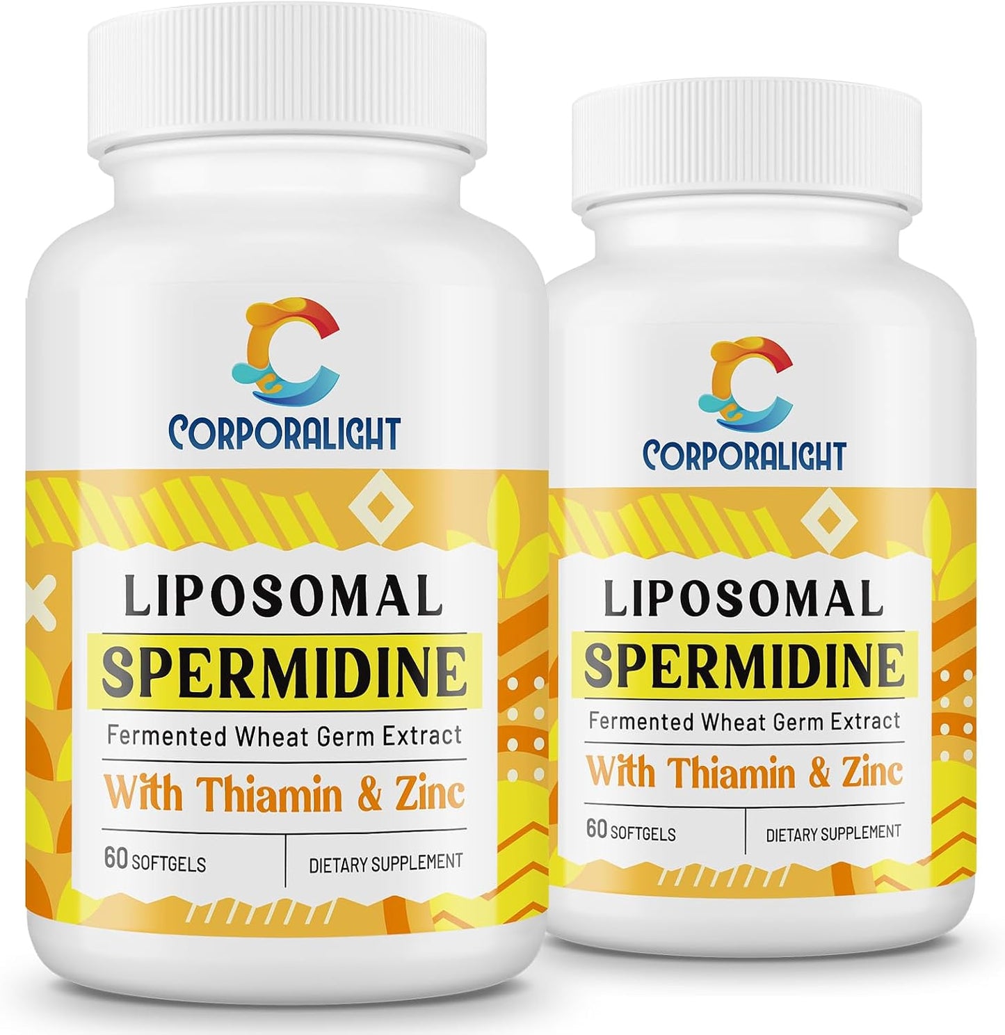 CORPORALIGHT Spermidine Supplement 30mg – Liposomal, 120 Soft gel capsules - görsel 1