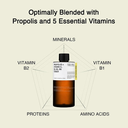 TOUN28 Propolis Vitamin C, B3, B5, B6 Toner - 250ml