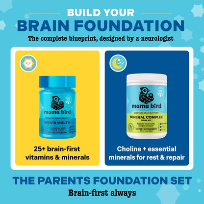 Mama Bird Men's Multi+ – Men's Multivitamin – Targeted support: Consider your specific needs—brain health, energy, – Image 9