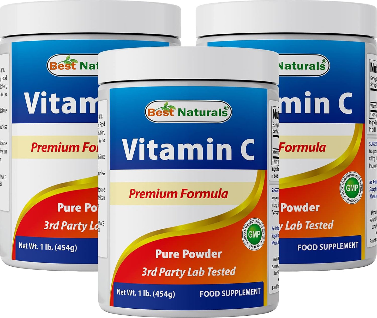 Best Naturals 100% Pure Vitamin C Powder - Ascorbic Acid, 454 g (1 lb) - görsel 5
