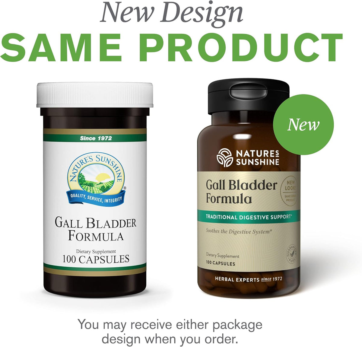 Nature's Sunshine Gall Bladder Formula, 100 Capsules - görsel 7