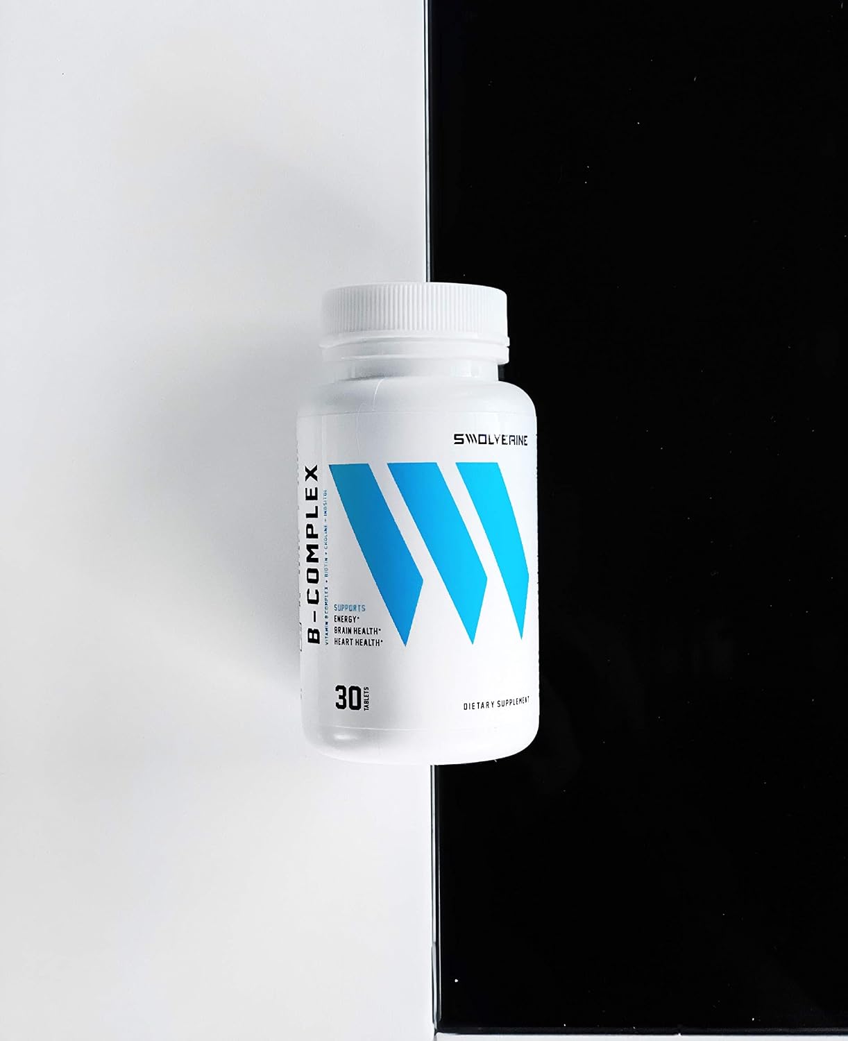 Swolverine B-Vitamin Complex | B-Complex Supplement with All 8 B Vitamins, Choline, Inositol, Biotin - 30 Servings - görsel 5