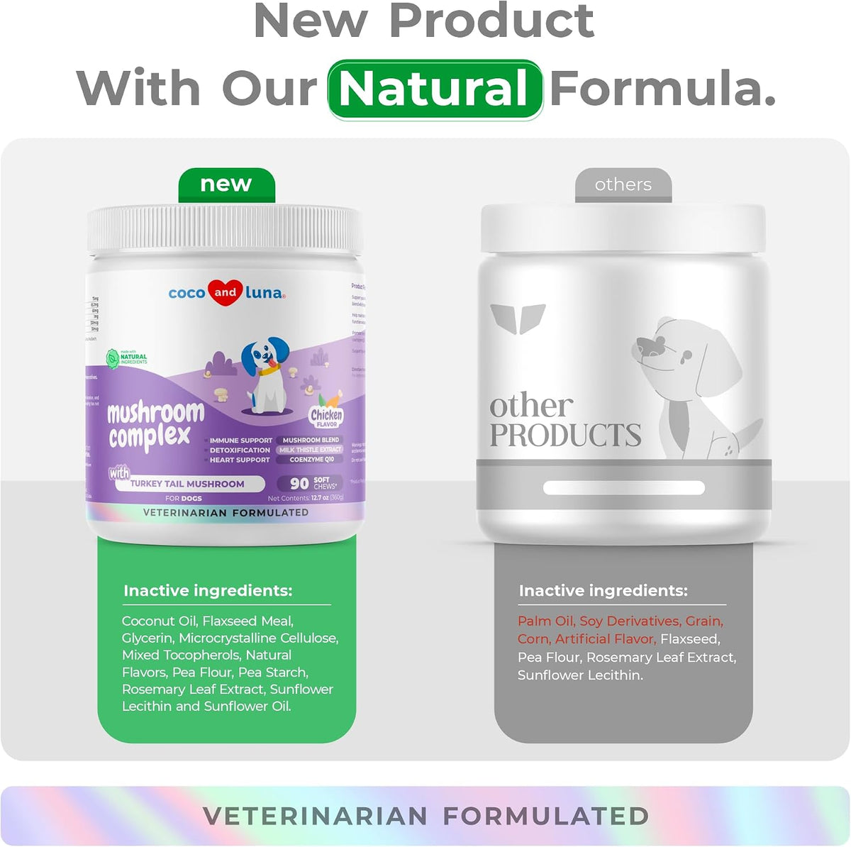 Turkey Tail Mushroom for Dogs Soft Chews - Lumps, Bumps & Immune - görsel 5