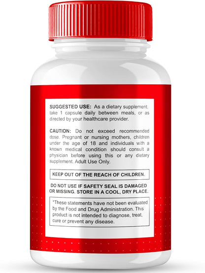 Vitaseal Capsules – Official Blood Formula Support Supplement – Maximum Strength Premium Formula (60 Capsules)
