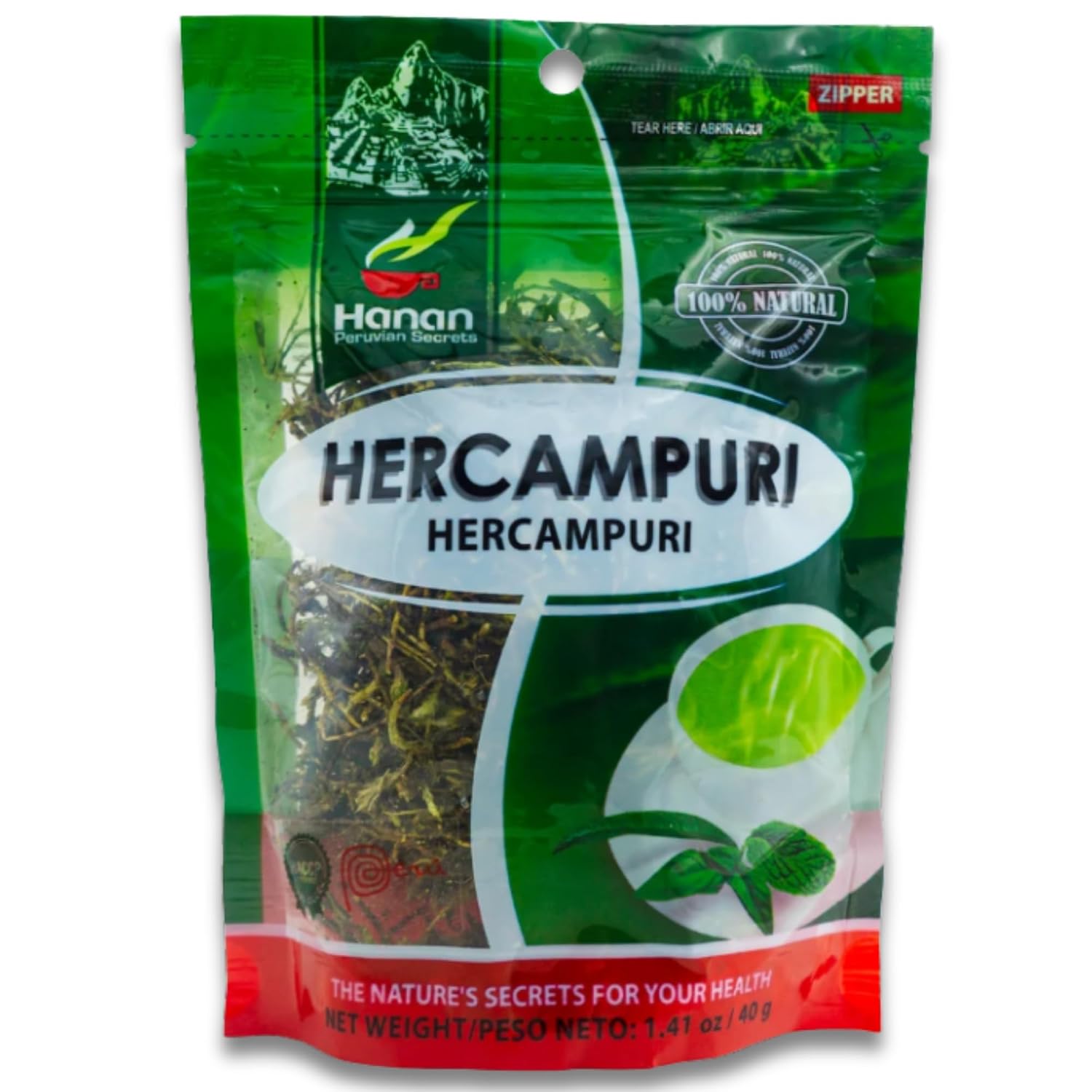 Hanan Peruvian Secrets Hercampuri - Traditional Herbal Tea - 3 Pack - görsel 5