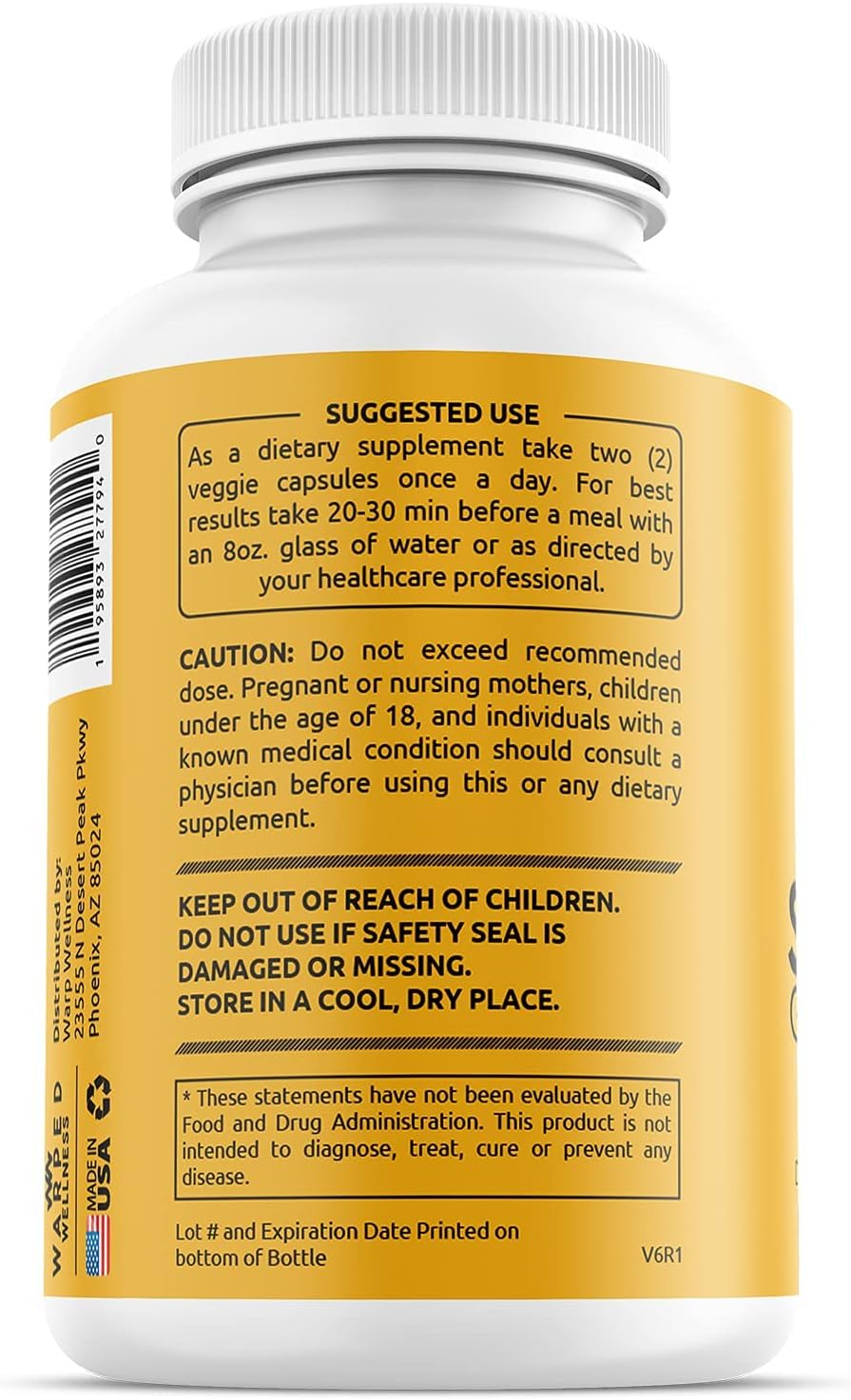 Warped Wellness Serene Goddess – Women's Mood and Relaxation Supplement - görsel 6