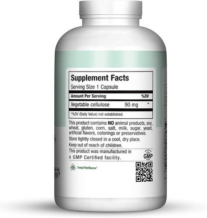 Maxi Health Empty 0 Maxicaps Vegetarian Capsules, 250 Count