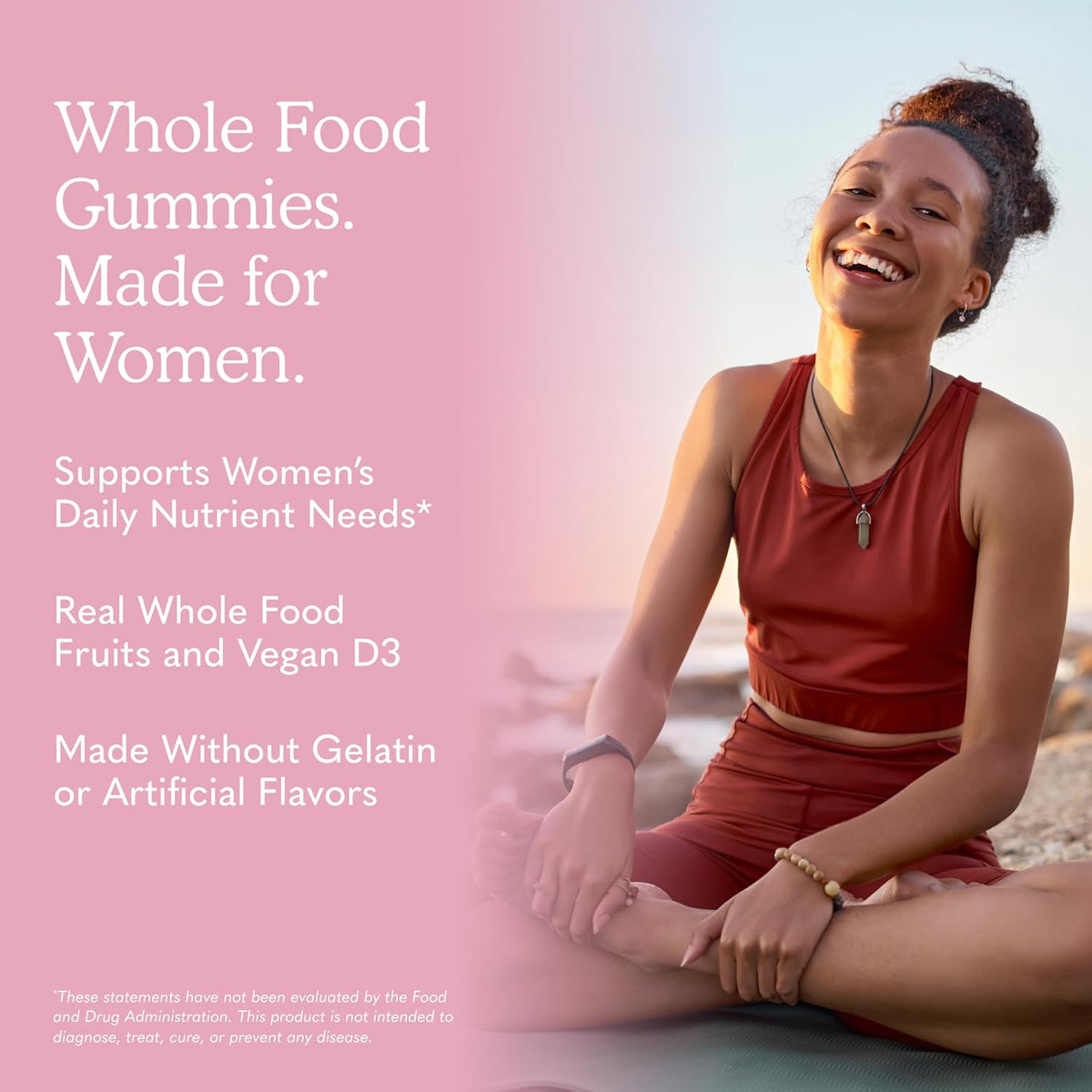 Garden of Life Organics Women's Gummies Vitamins – Multivitamin for Women with Methyl B12, C & D3, USDA Organic, Non-GM, Vegan, Berry Flavour, 120 Gummies - görsel 4
