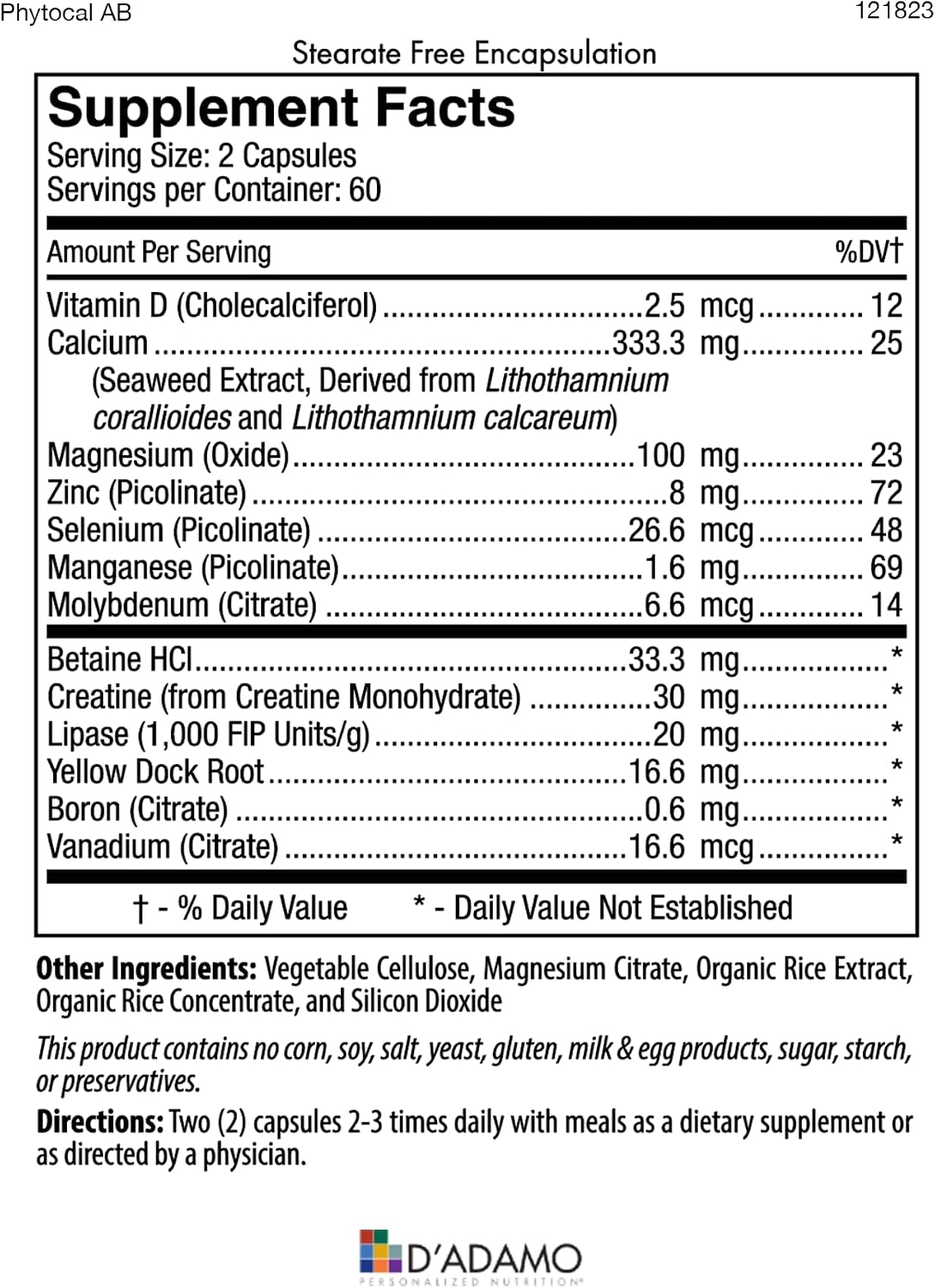 D'Adamo Personalized Nutrition - Optimal Health Stack (Blood Type AB) - görsel 2