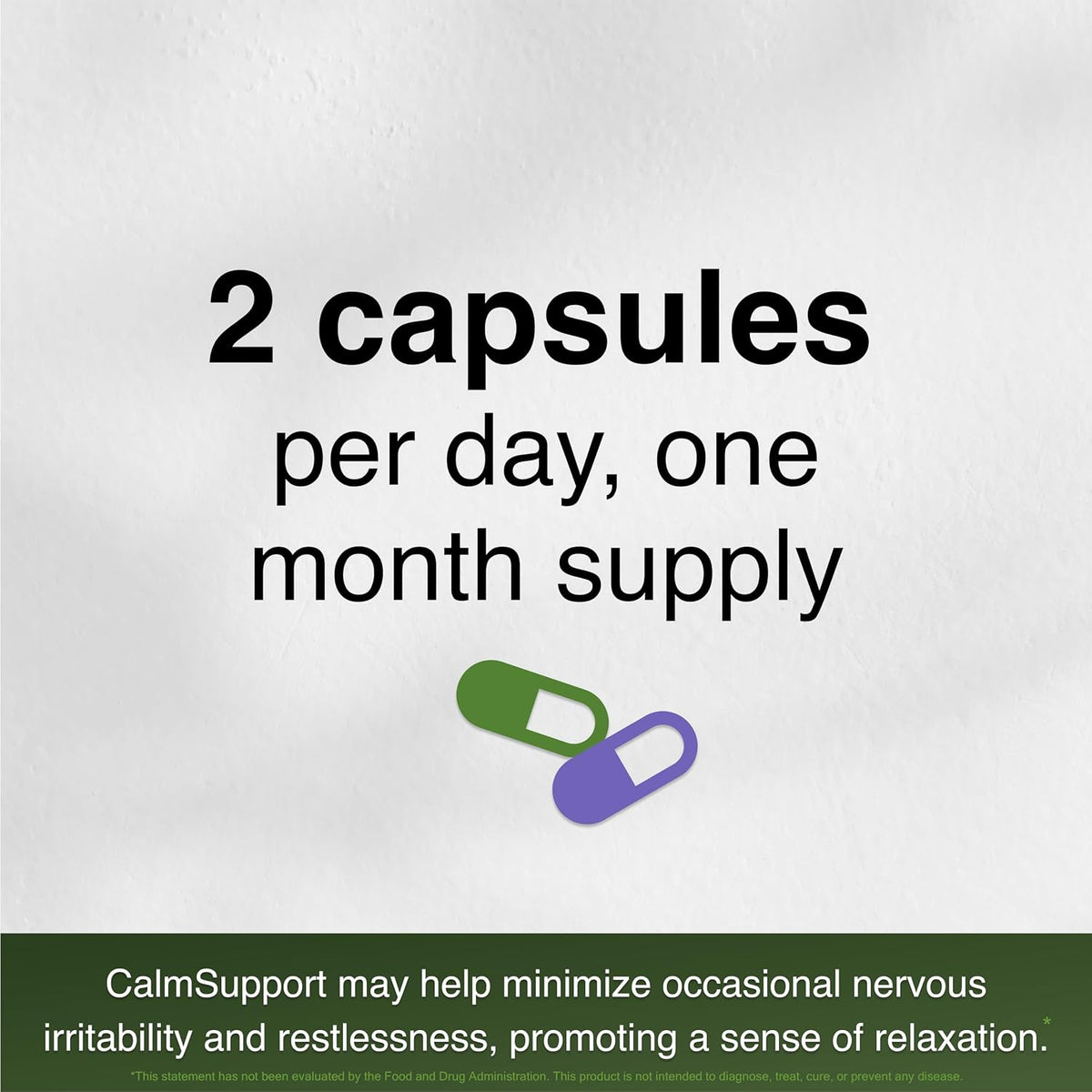 CalmSupport: Stress and Relaxation Support - 60 Capsules - görsel 3