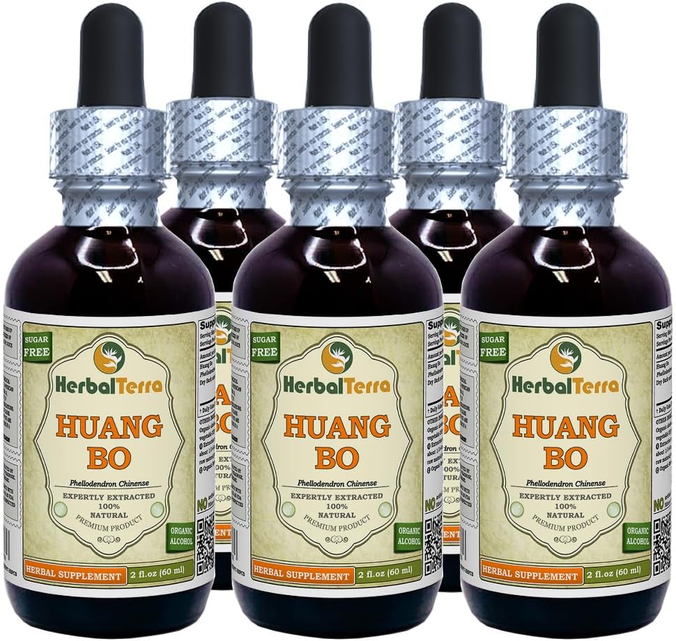 Huang Bo (Phellodendron Chinense) Tincture - Dried Bark Liquid Extract 60 ml - görsel 3