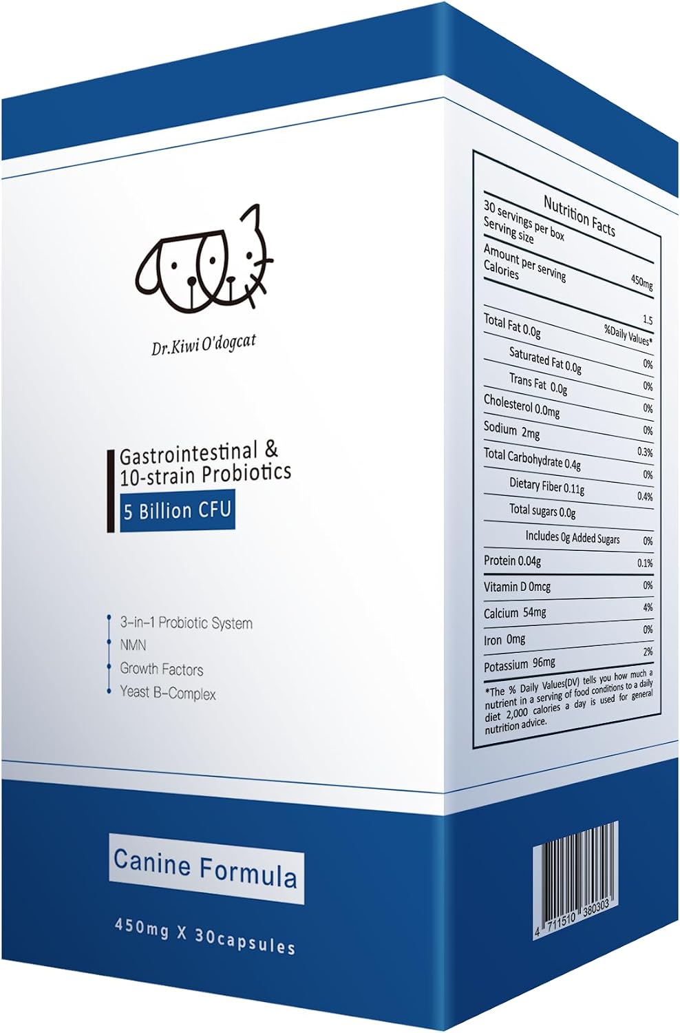 Dr. Kiwi O'dogcat Probiotics for Dogs - görsel 1