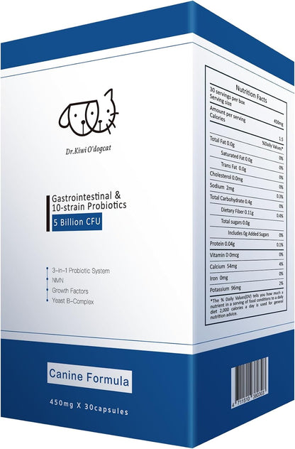 Dr. Kiwi O'dogcat Probiotics for Dogs