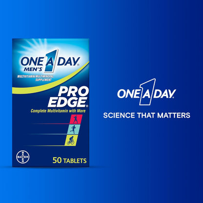 One A Day Men's Pro Edge Multivitamin, 50 Tablets