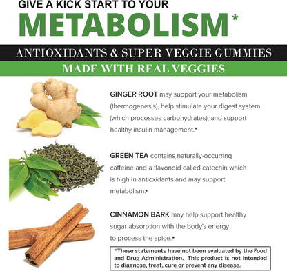 VITINITY Super Greens Multivitamin Gummies