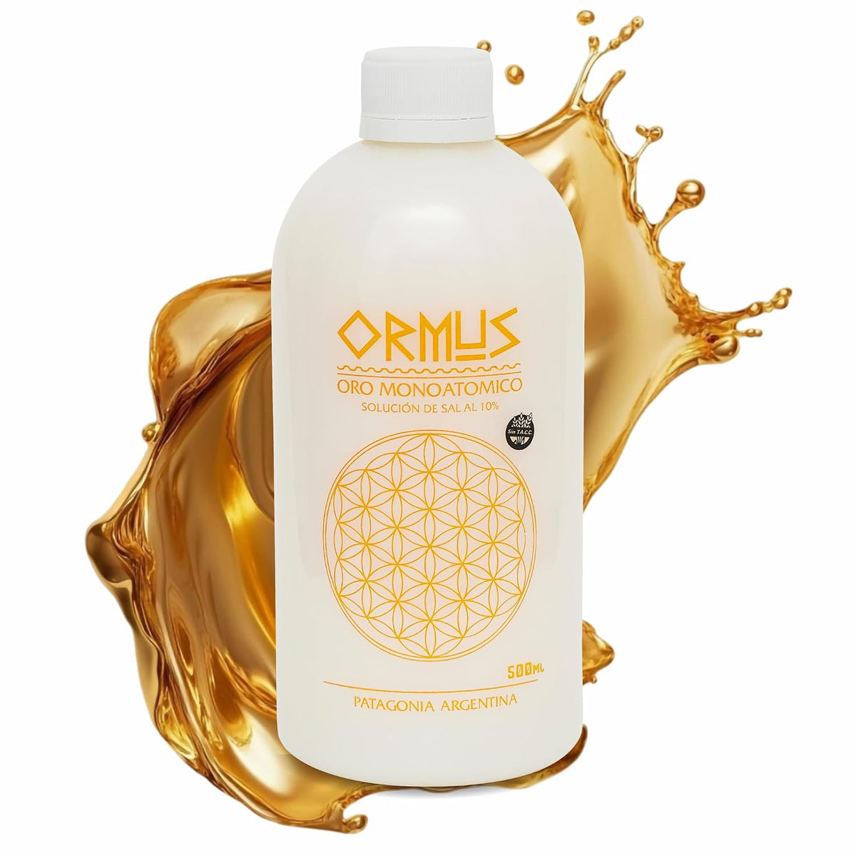 500ml ORMUS PATAGONIA ARGENTINA - Pure Ormus Monoatomic Gold Liquid Minerals Food Supplement for Energy, Mental Focus and Vitality - görsel 1