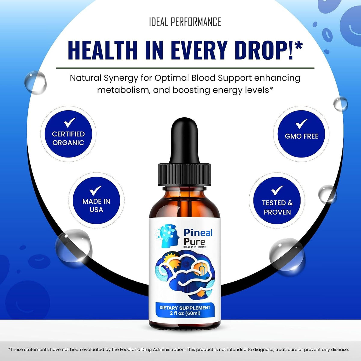 Pineal Pure Drops - Cognitive Wellness Support (Pack of 3) - görsel 5