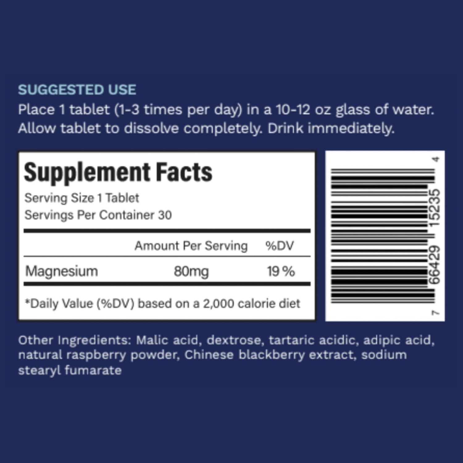 Active H2 Ultra+ Hydrogen Water Tablets - Natural Raspberry, 30 Servings - görsel 3