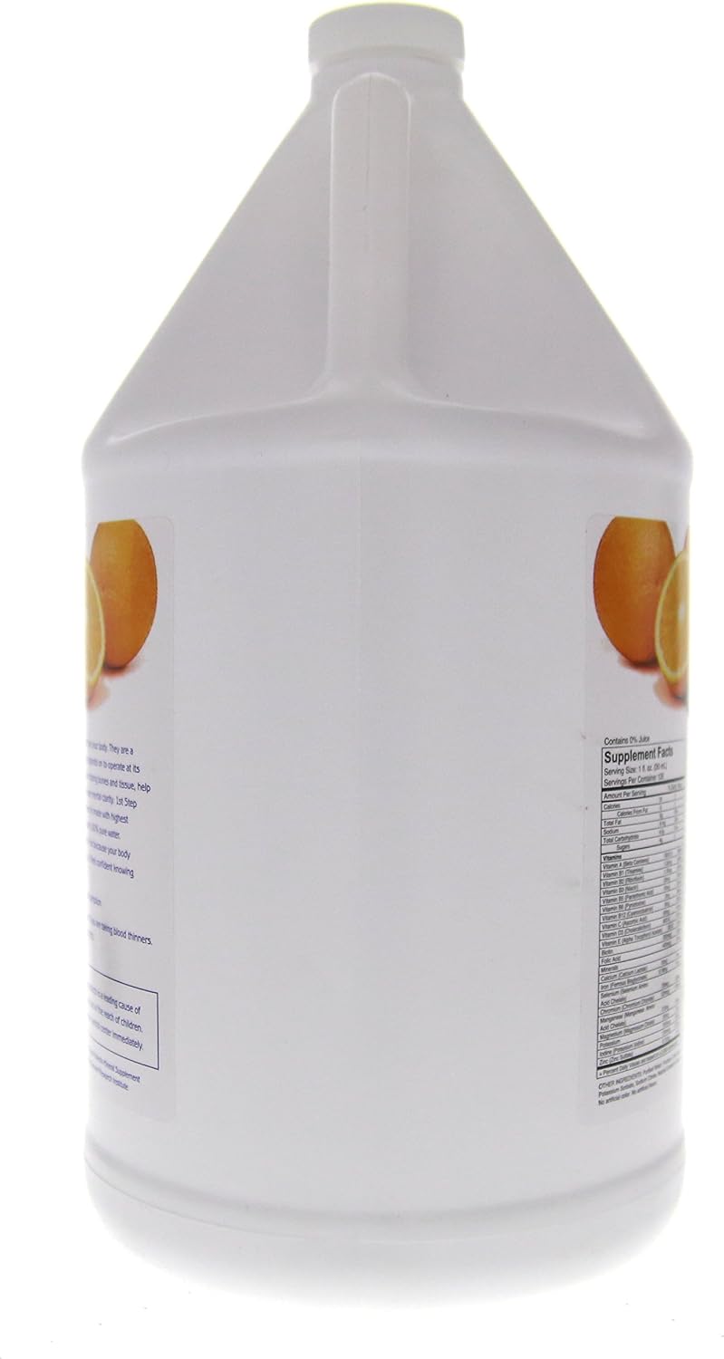 1st Step For Energy Vitamins and Minerals Liquid Supplement - Citrus Flavour (3.78 Litres) - görsel 4
