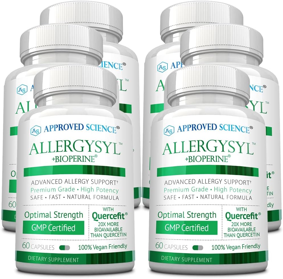 Approved Science Allergysyl – Seasonal Allergy & Immune Support – 360 Capsules - görsel 1
