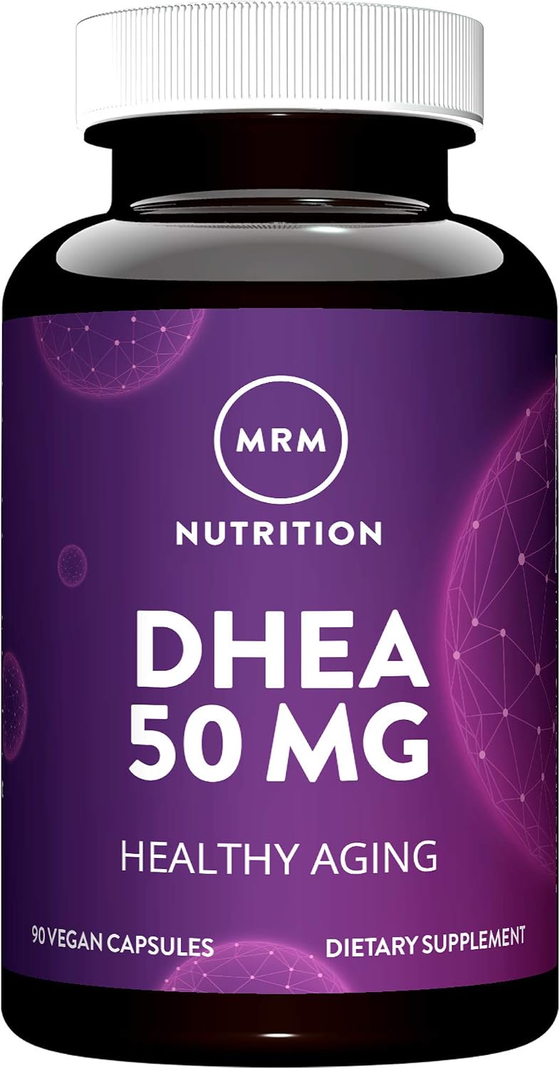 MRM Nutrition DHEA 50mg - Micronised DHEA Supplement for Healthy Ageing - 90 Capsules - görsel 1