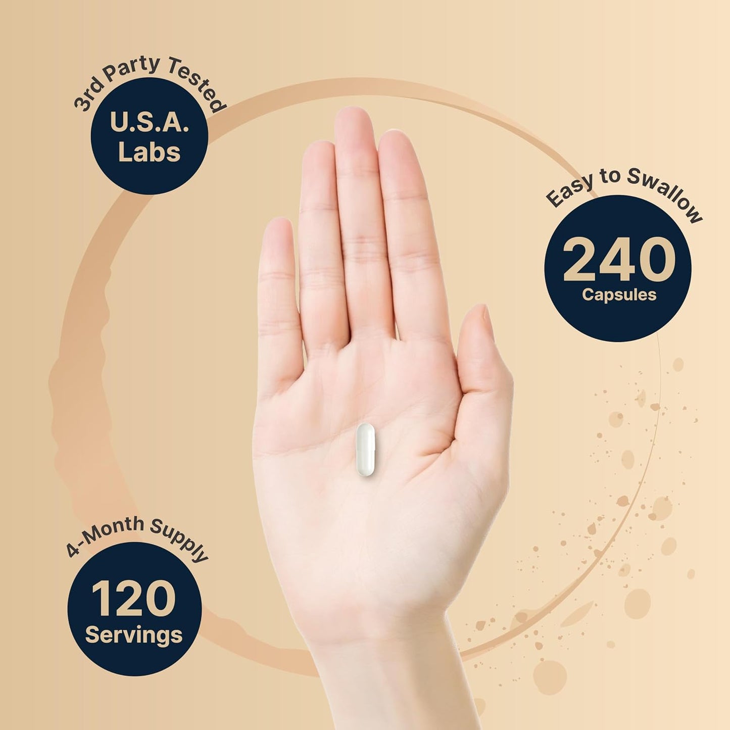 NatureBell Pregnenolone 100mg – 240 Micronised Capsules - görsel 4