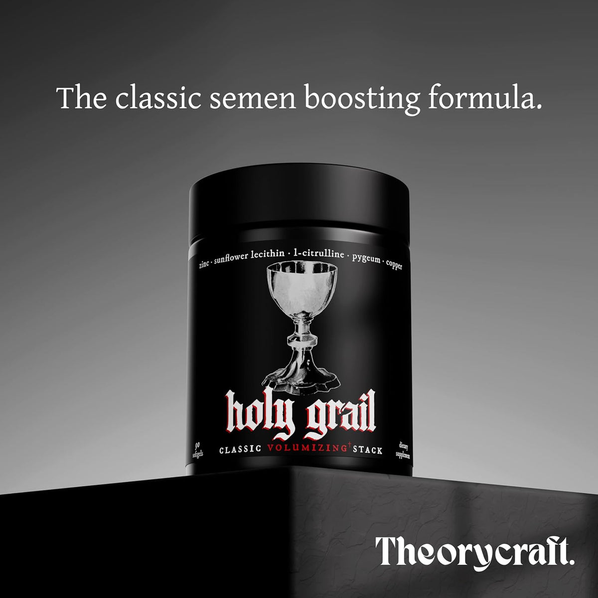 Holy Grail Semen Volume Support Stack – Soft gel capsules for Men - görsel 2