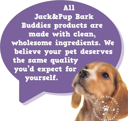 Jack&Pup Pro-Digest Bark Buddies Probiotic Chews for Dogs (60 chews)