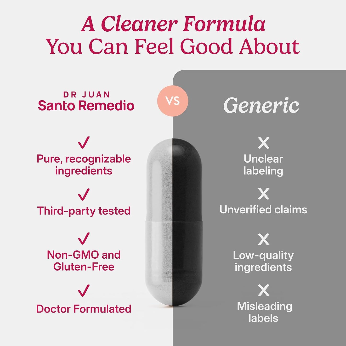 Santo Remedio Nopal, Sugar and Gluten-free Food Supplement, Prickly Pear Cactus Food Supplement, 700 mg, 180 Capsules, 90 Servings Per Container - görsel 7