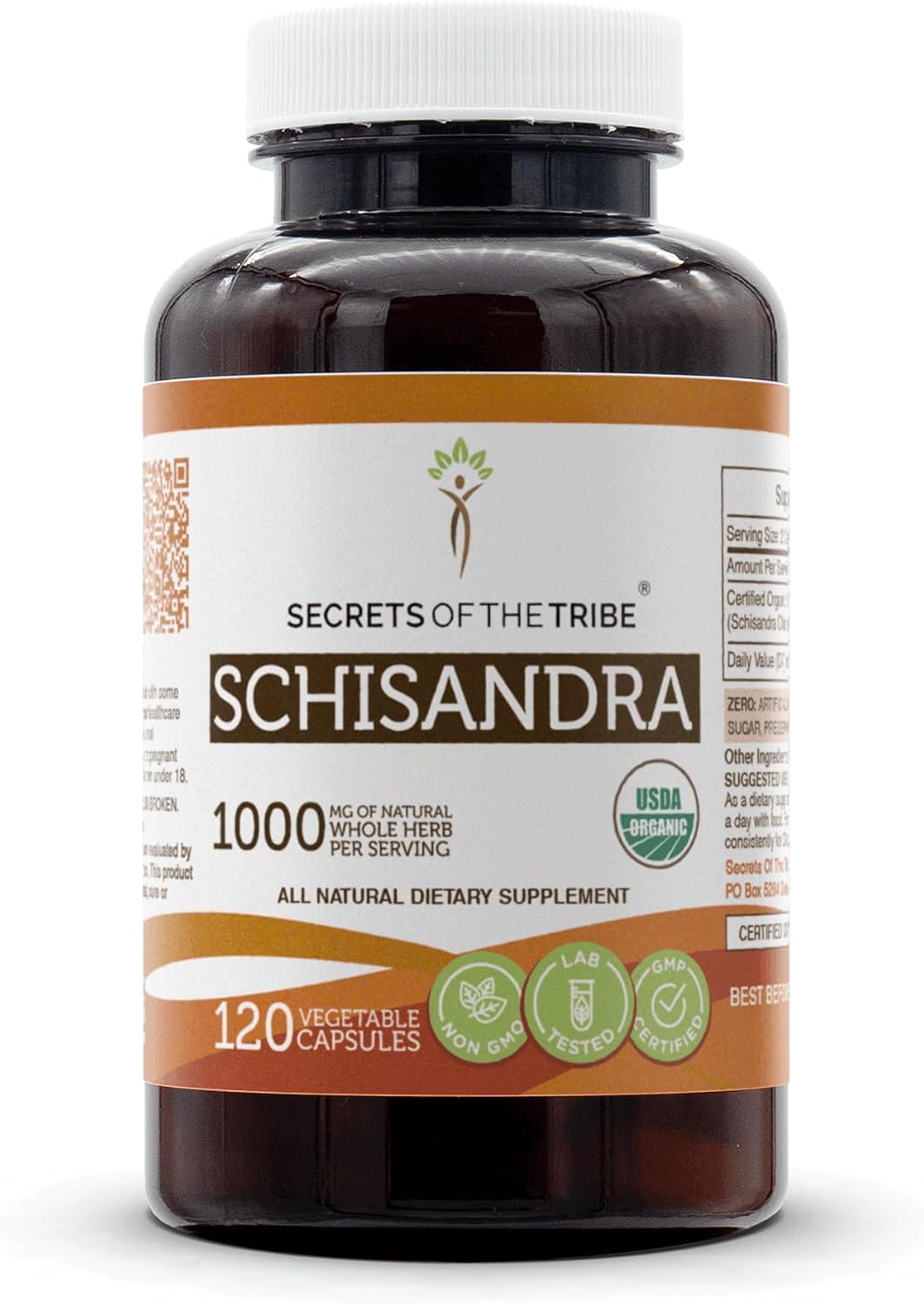 Secrets of the Tribe Organic Schisandra 60 Capsules - görsel 7