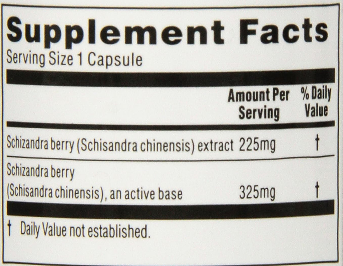 Kroeger Herb Schizandra Vegetarian Capsules, 90 Count - görsel 3