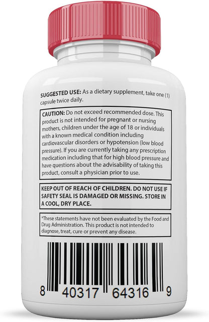 (3 Pack) Gluco Renu 688mg Premium Glycaemic Support Capsules - 180 Capsules