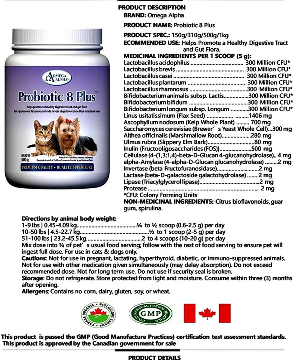 Probiotic 8 Plus 500g - görsel 3