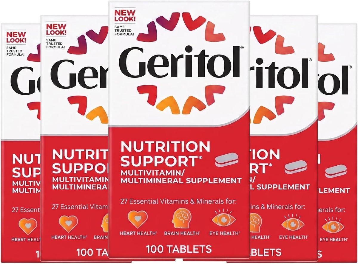 Geritol Complete Tablets 100 Tablets (Pack of 5) - görsel 1