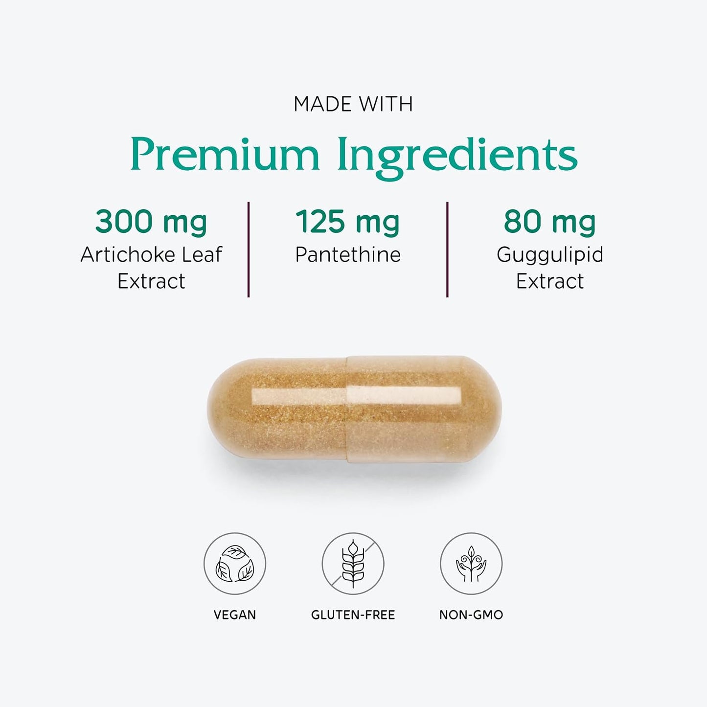 Vitanica CholestBlend – Berberine, Red Yeast Rice, Bergamot Orange – 90 Capsules - görsel 4