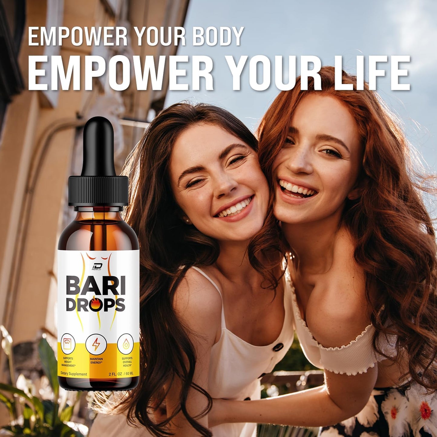 Bari Drops Liquid Supplement - Natural Fitness Support (1 Month Supply) - görsel 4