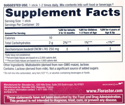 Florastor Kids (250 mg) 20 Sachets