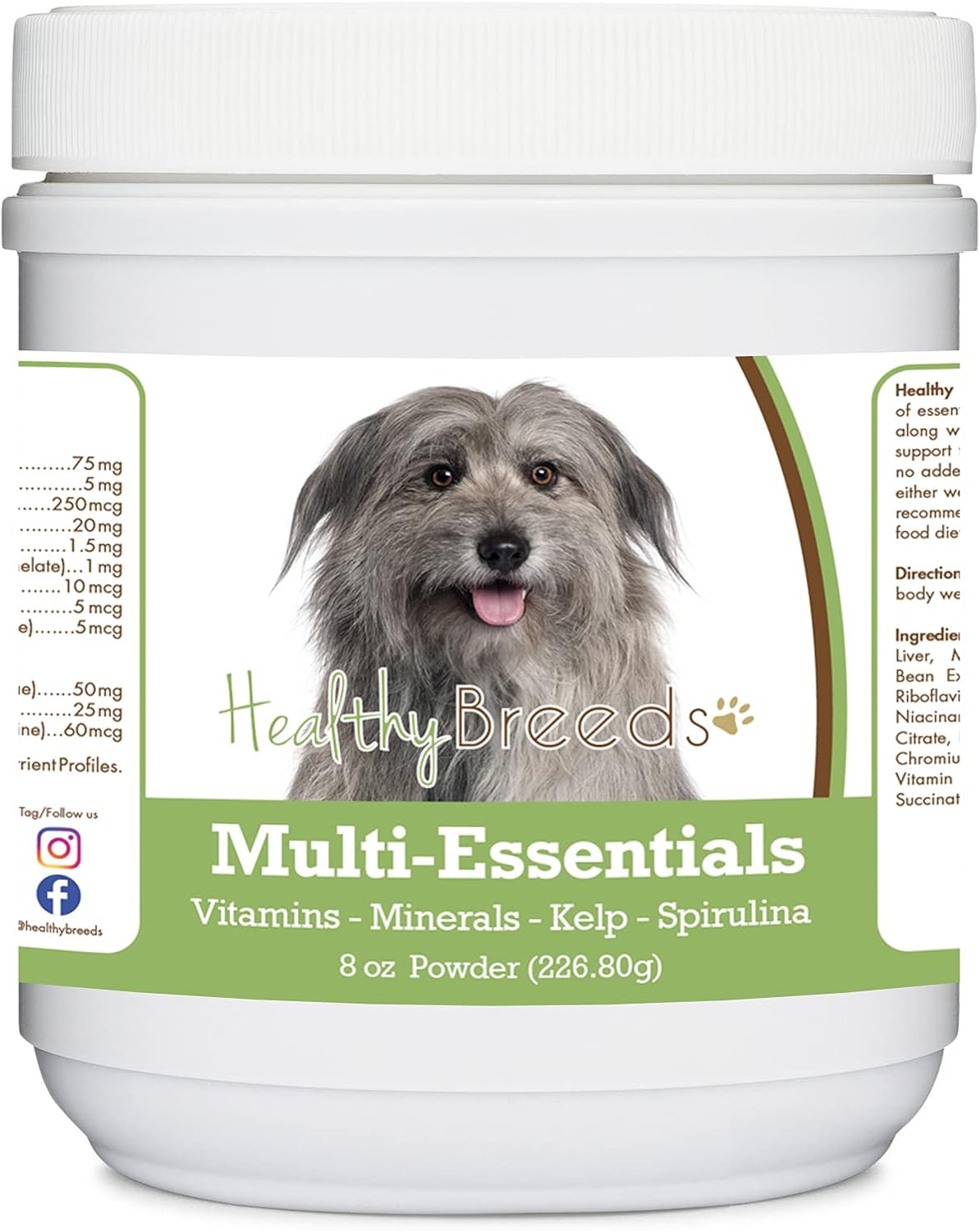 Healthy Breeds Pyrenean Shepherd Multi-Essentials Powder for Dogs – 227g - görsel 1
