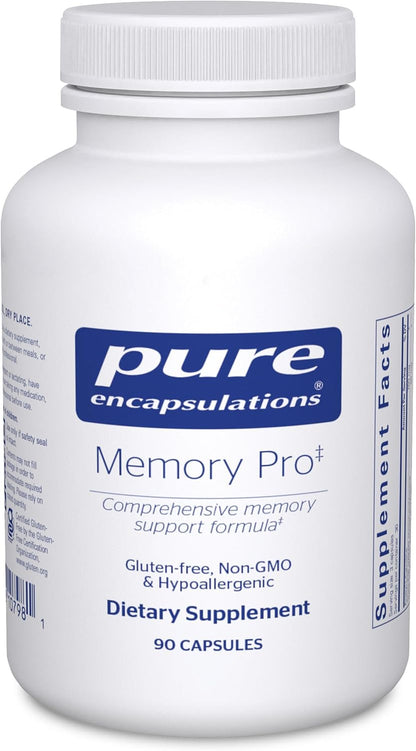 Pure Encapsulations Memory Pro – Memory – Clean, premium ingredients: Made with non-GMO ingredients, free from – Image 8