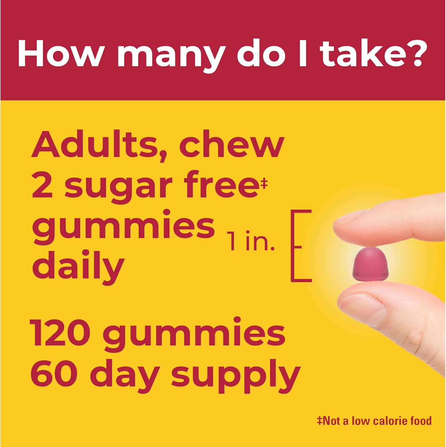Nature Made Sugar Free Hair, Skin & Nails Gummies, Biotin 2500 µg per Serving, 120 Sugar Free Gummies, 60 Day Supply - görsel 5