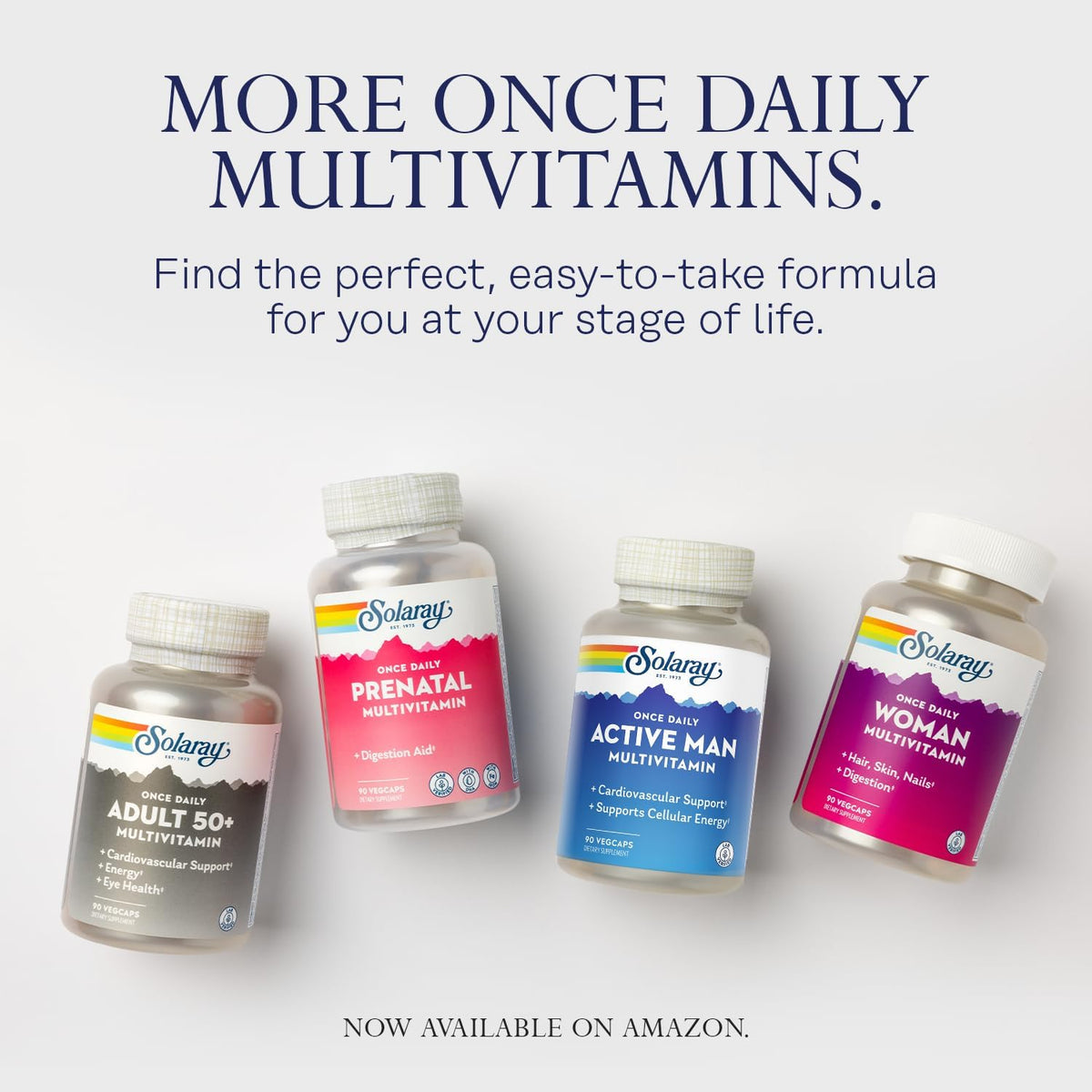 SOLARAY Once Daily Active Man Multivitamin - Cellular Energy and Immune Support Food Supplement with Vitamin D, C, B12, Zinc, Lutein, Digestive Enzymes, 90 VegCaps - görsel 6