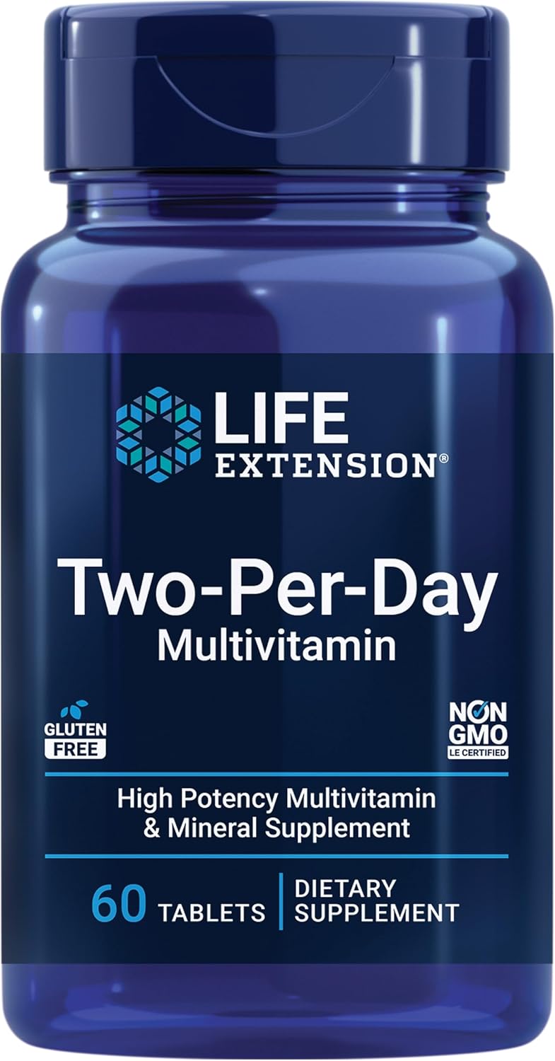 Life Extension Two-Per-Day Multivitamin - 60 Tablets - görsel 1
