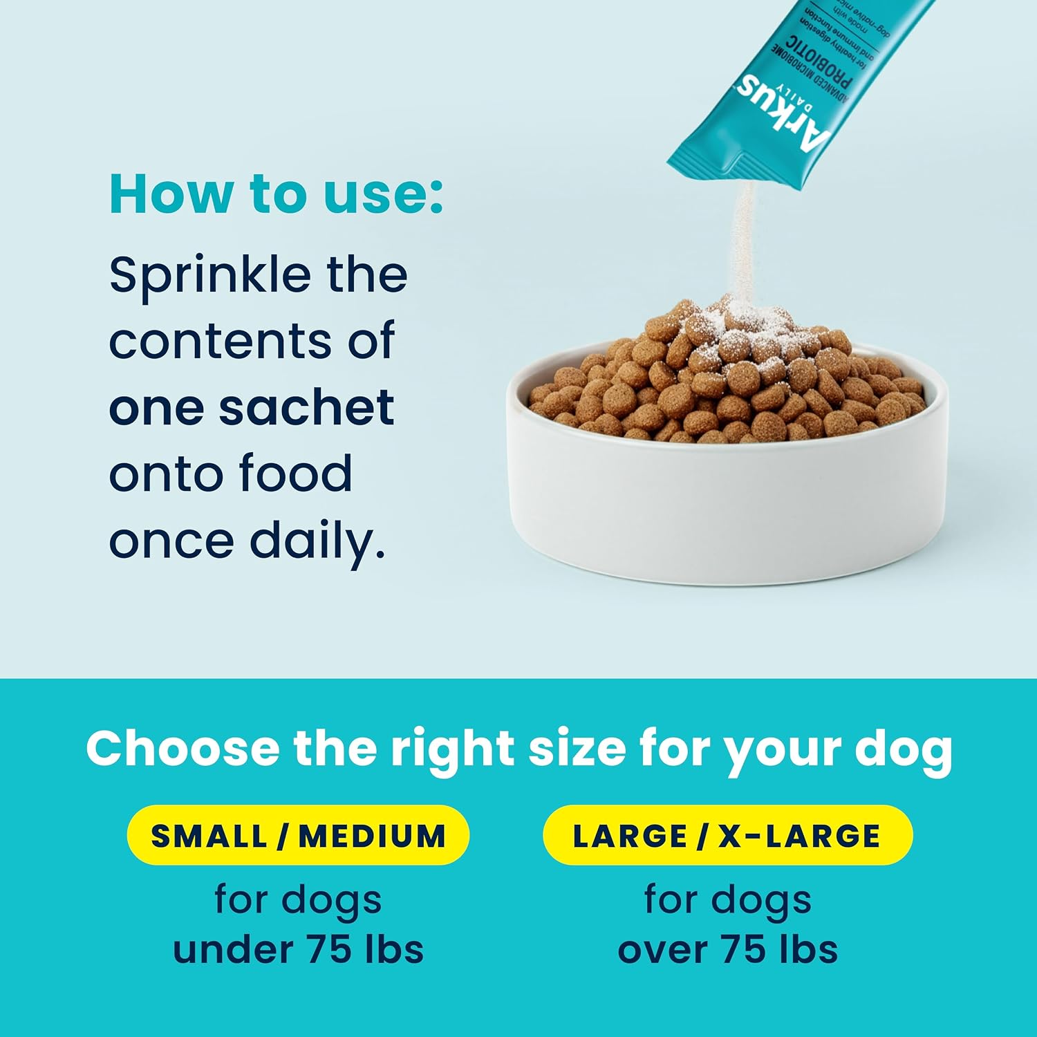 ARKUS Daily Small/Medium Dog Probiotic - görsel 5