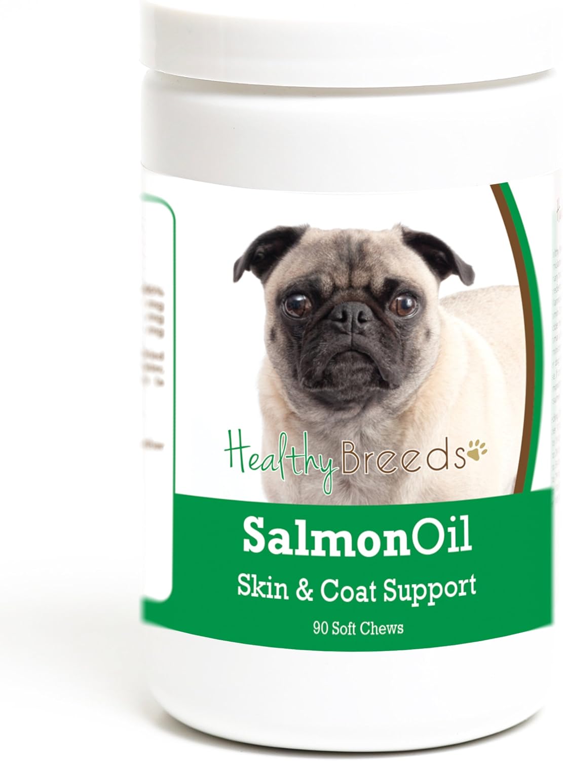 Healthy Breeds Pug Salmon Oil Soft Chews 90 Count - görsel 1