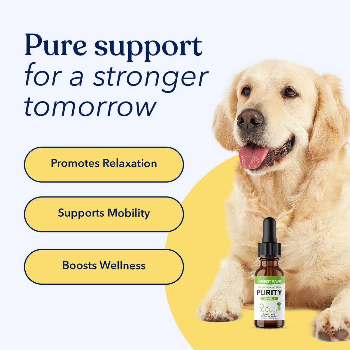 Hemp Oil for Dogs – Natural Hemp Seed Oil Calming Purity Drops - görsel 9